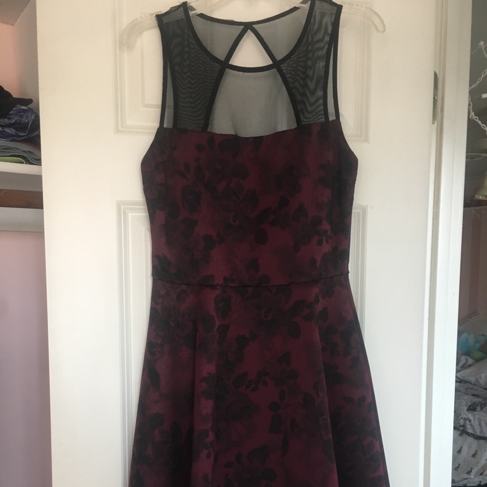 Dark red Dress